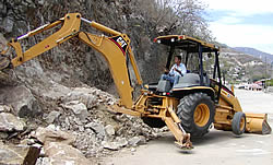 Retroexcavadora Caterpillar